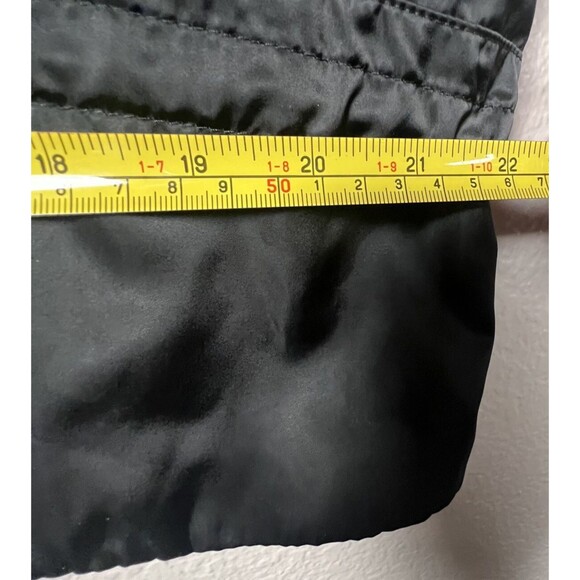 RARE Adidas Originals Sz 8/UK12 Windbreaker Long Sleeve 1/2 Zip 3-Stripes Black - Picture 12 of 12